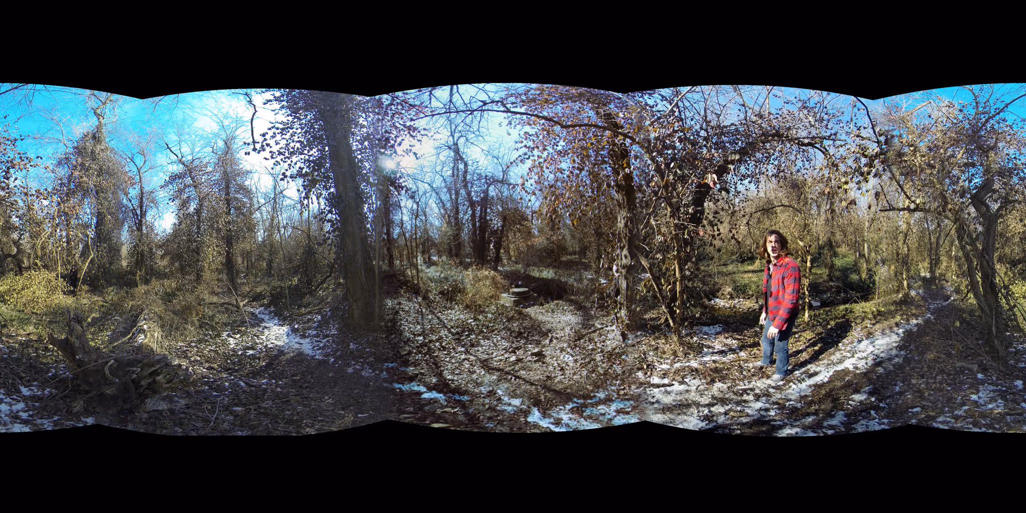Panorama image from short film