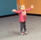 A dancing baby