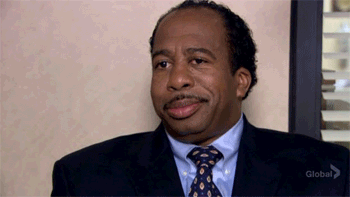 Stanley from the office nods his head.